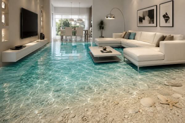 pavimenti in resina 3d
